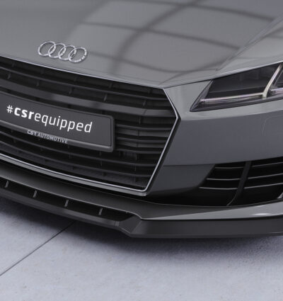 Lame de parechoc avant pour Audi TT FV / 8S coupé et cabriolet (2014-2018) - Fabriqué en ABS (6 finitions au choix)