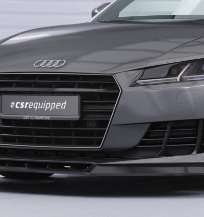 Lame de parechoc avant pour Audi TT FV / 8S coupé et cabriolet (2014-2018) - Fabriqué en ABS (6 finitions au choix)