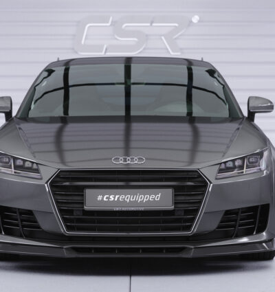 Lame de parechoc avant pour Audi TT FV / 8S coupé et cabriolet (2014-2018) - Fabriqué en ABS (6 finitions au choix)