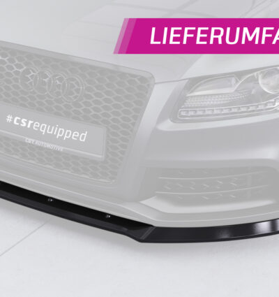Lame de parechoc avant pour Audi RS5 (8T) facelift (2012-2015) - Fabriqué en ABS (6 finitions au choix)