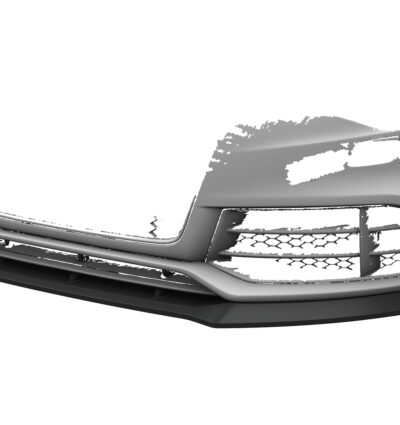 Lame de parechoc avant pour Audi RS5 (8T) facelift (2012-2015) - Fabriqué en ABS (6 finitions au choix)