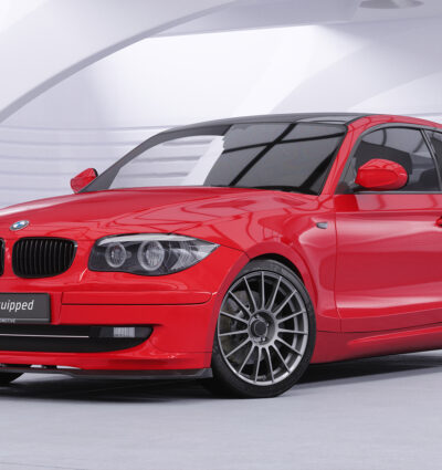 Lame de parechoc avant pour BMW Série 1 E81 / E87 facelift (2007-2013) - Fabriqué en ABS (6 finitions au choix)
