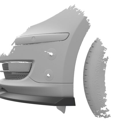 Lame de parechoc avant pour BMW Série 1 E81 / E87 facelift (2007-2013) - Fabriqué en ABS (6 finitions au choix)