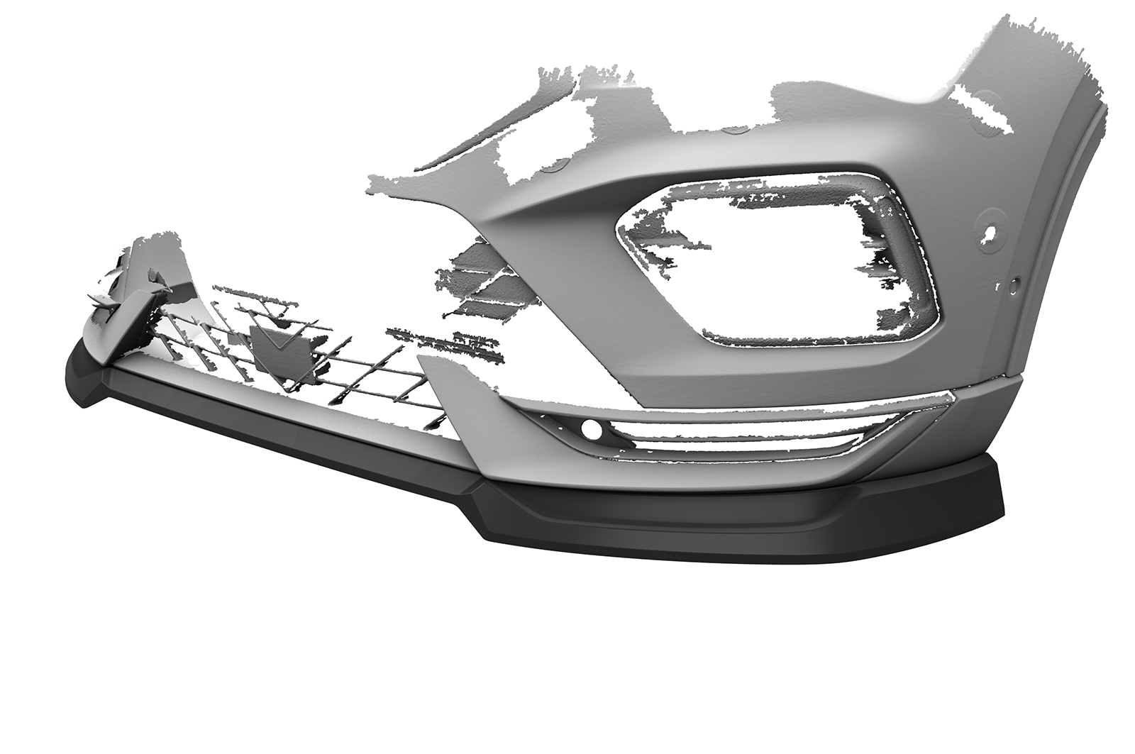 Lame de parechoc avant pour Cupra Ateca (Typ 5FP / KH7) toutes carrosseries (facelift) (depuis 11/2020) - Fabriqué en ABS (6 finitions au choix)