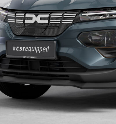 Lame de parechoc avant pour Dacia Spring Electric toutes carrosseries (depuis 2020) - Fabriqué en ABS (6 finitions au choix)