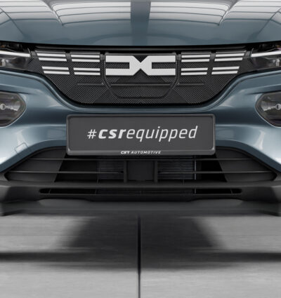 Lame de parechoc avant pour Dacia Spring Electric toutes carrosseries (depuis 2020) - Fabriqué en ABS (6 finitions au choix)