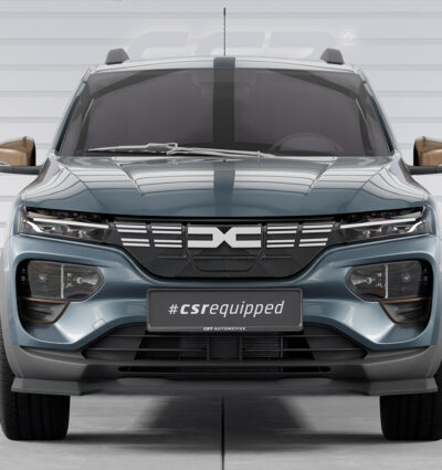 Lame de parechoc avant pour Dacia Spring Electric toutes carrosseries (depuis 2020) - Fabriqué en ABS (6 finitions au choix)