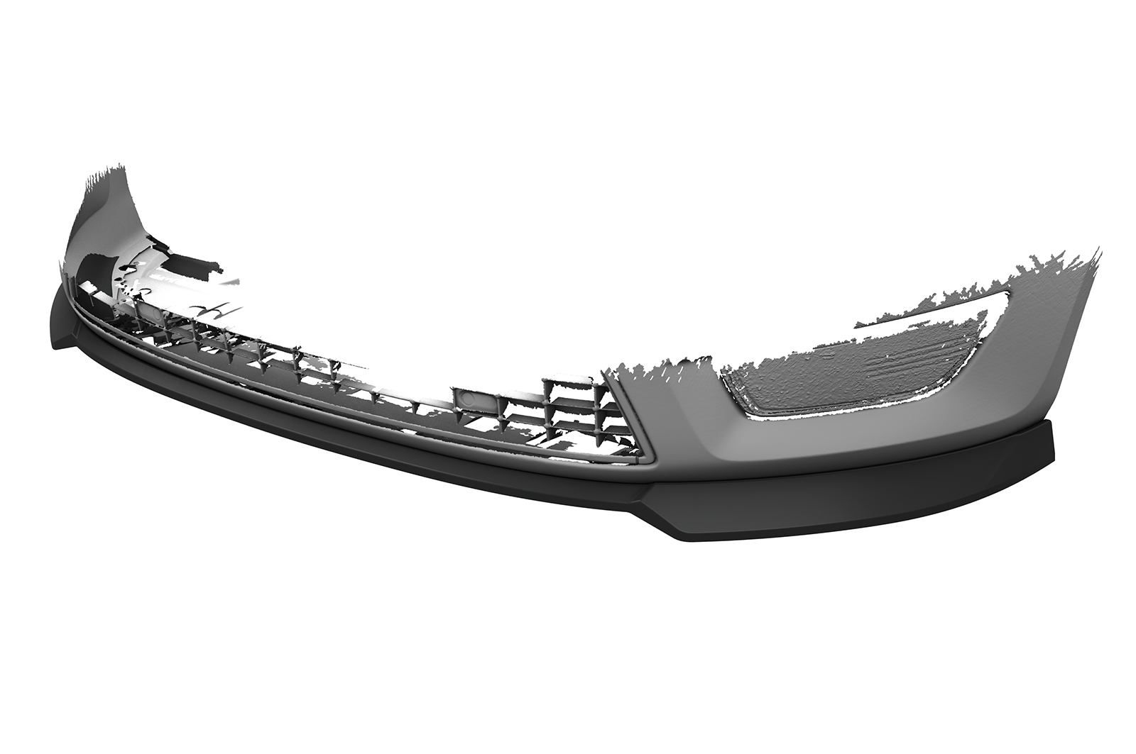 Lame de parechoc avant pour Ford Mondeo MK4 (Typ BA7) toutes carrosseries (2007-2010) - Fabriqué en ABS (6 finitions au choix)