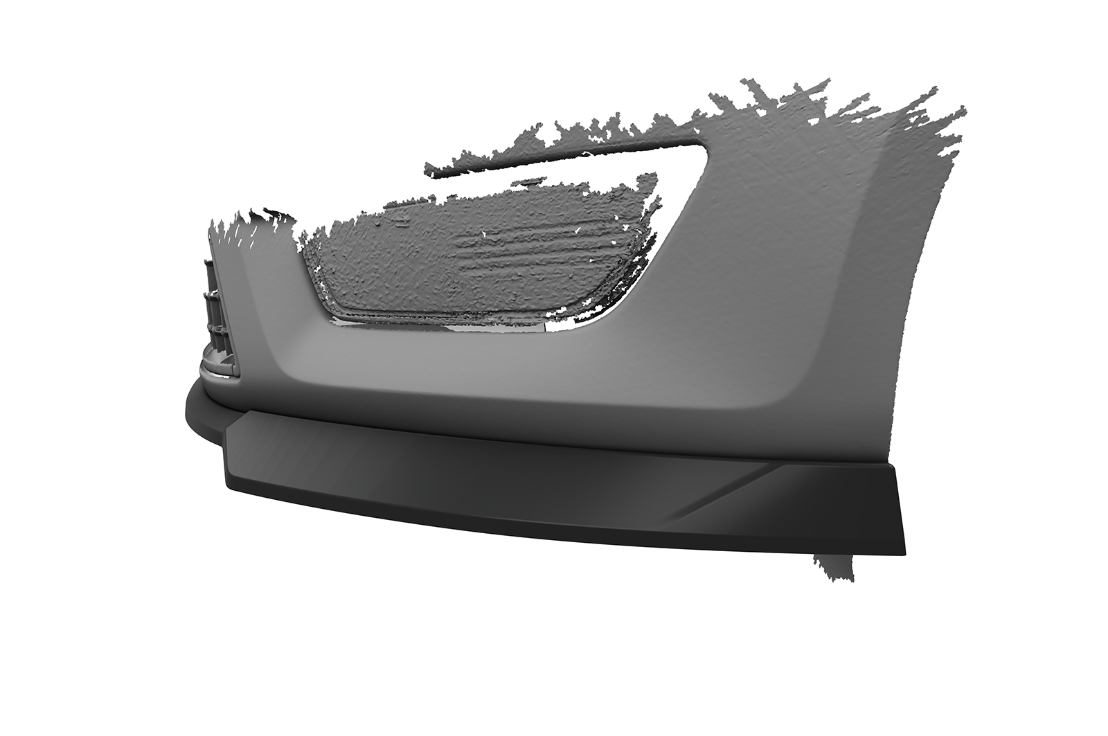 Lame de parechoc avant pour Ford Mondeo MK4 (Typ BA7) toutes carrosseries (2007-2010) - Fabriqué en ABS (6 finitions au choix)