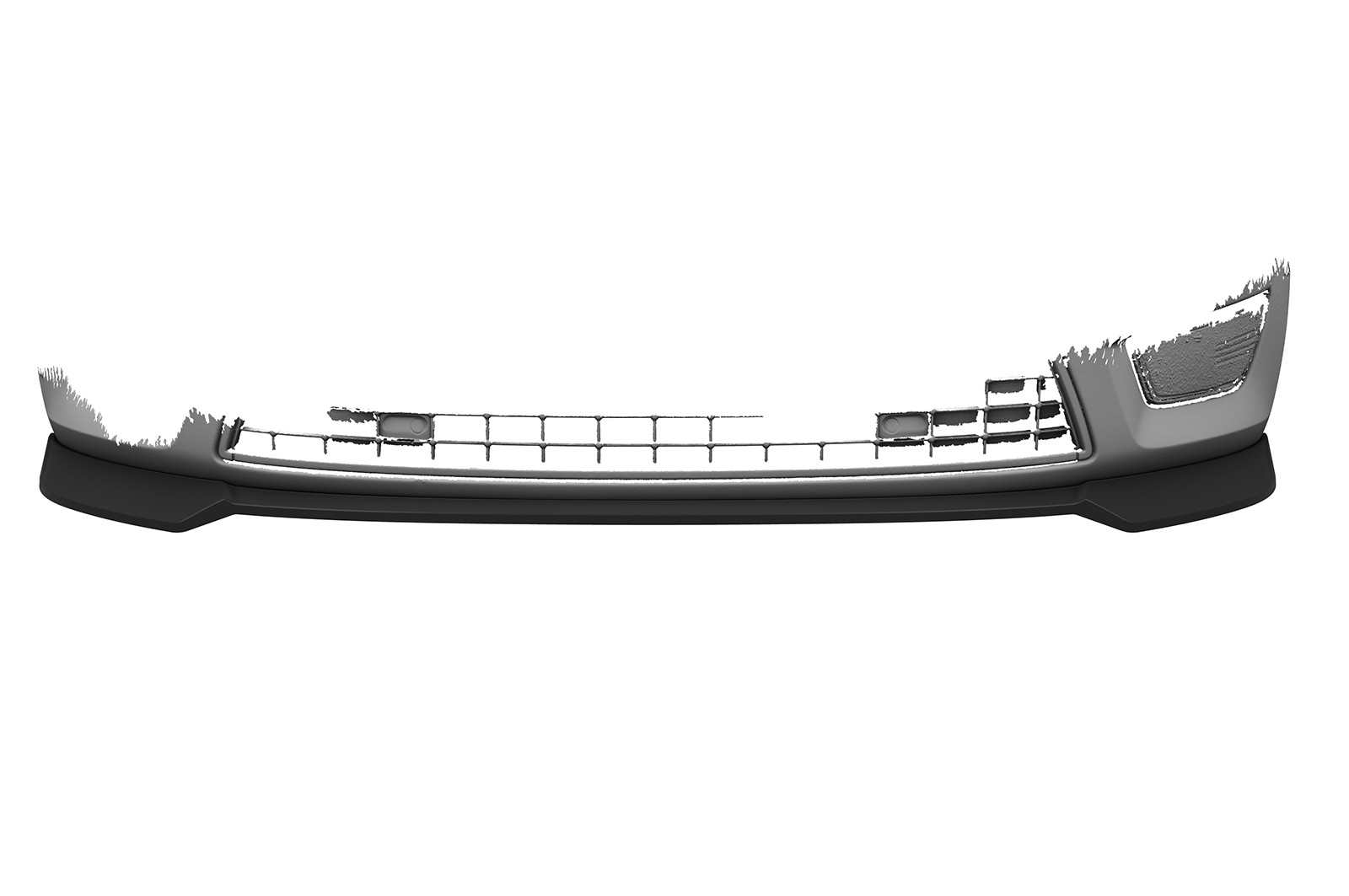 Lame de parechoc avant pour Ford Mondeo MK4 (Typ BA7) toutes carrosseries (2007-2010) - Fabriqué en ABS (6 finitions au choix)