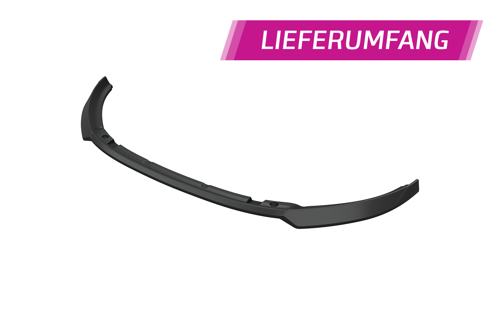 Lame de parechoc avant pour Ford Mondeo MK4 (Typ BA7) toutes carrosseries (2007-2010) - Fabriqué en ABS (6 finitions au choix)