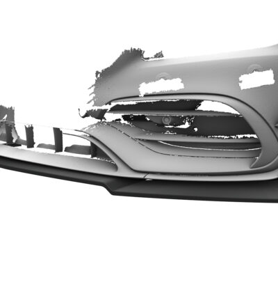 Lame de parechoc avant pour Mercedes-Benz Classe A W176 A45 AMG avec Performance Paket (facelift) (2015-2018) - Fabriqué en ABS (6 finitions au choix)
