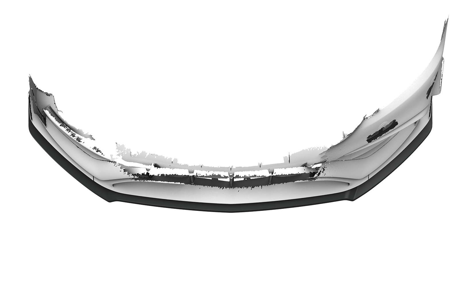 Lame de parechoc avant pour Mercedes-Benz Classe A W176 A45 AMG avec Performance Paket (facelift) (2015-2018) - Fabriqué en ABS (6 finitions au choix)