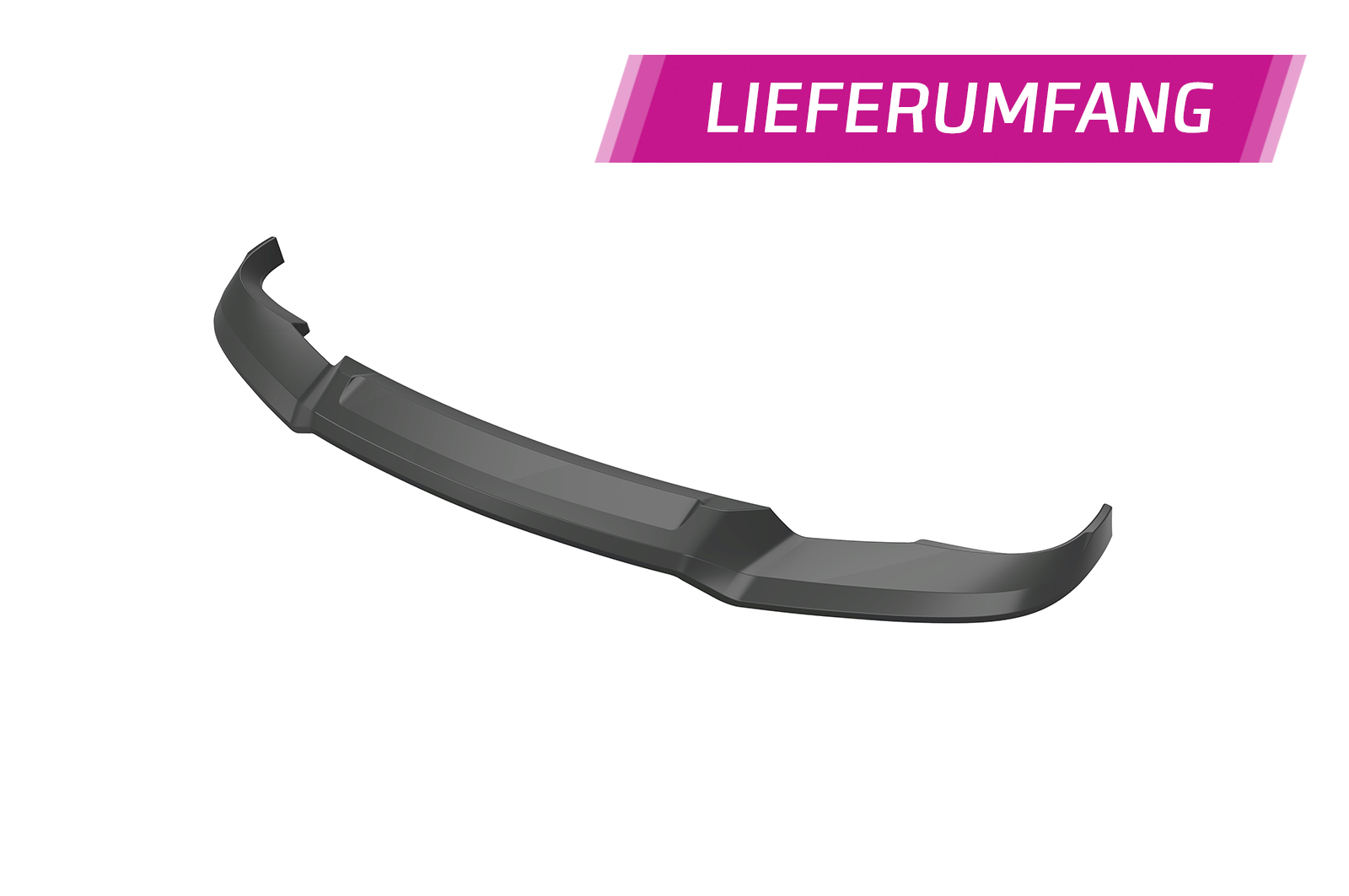 Lame de parechoc avant pour Porsche Cayenne (Typ 9PA) Turbo / Turbo S / GTS / Sport Design Paket (facelift) (2007-2010) - Fabriqué en ABS (6 finitions au choix)