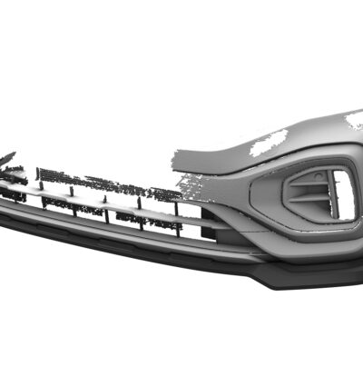 Lame de parechoc avant pour VW T-Roc (A1) R-Line (facelift) (depuis 2022) - Fabriqué en ABS (6 finitions au choix)