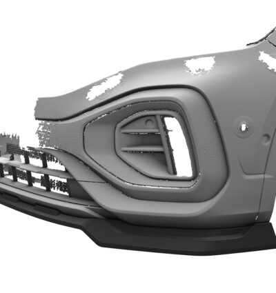 Lame de parechoc avant pour VW T-Roc (A1) R-Line (facelift) (depuis 2022) - Fabriqué en ABS (6 finitions au choix)