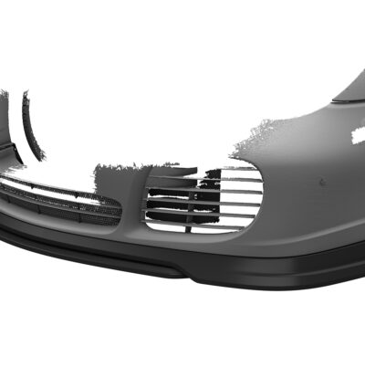 Lame de parechoc avant pour Porsche 911 / 996 Carrera 4S / Turbo / Turbo S (facelift) (2002-2006) - Fabriqué en ABS (6 finitions au choix)