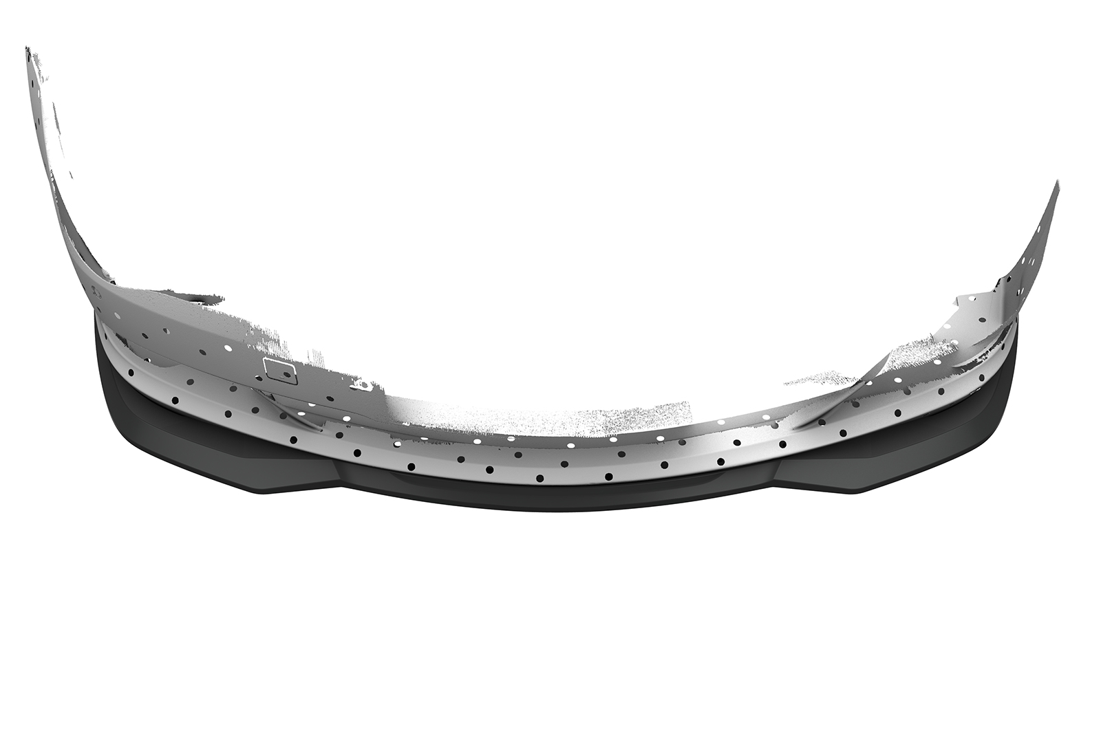 Lame de parechoc avant pour BMW Série 6 E63 / E64 toutes carrosseries (facelift) (2007-2010) - Fabriqué en ABS (6 finitions au choix)