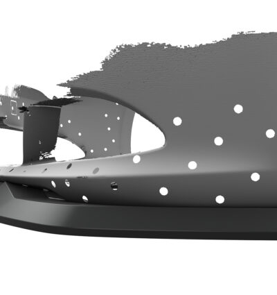 Lame de parechoc avant pour BMW Série 6 E63 / E64 toutes carrosseries (facelift) (2007-2010) - Fabriqué en ABS (6 finitions au choix)