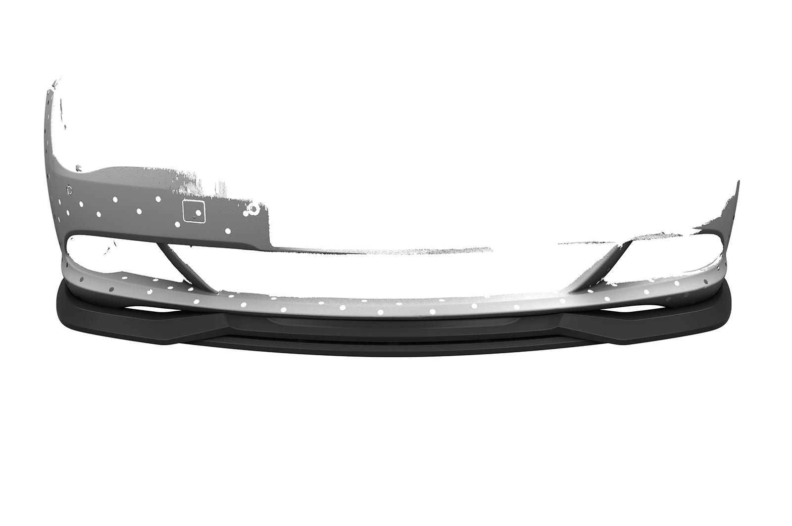Lame de parechoc avant pour BMW Série 6 E63 / E64 toutes carrosseries (facelift) (2007-2010) - Fabriqué en ABS (6 finitions au choix)