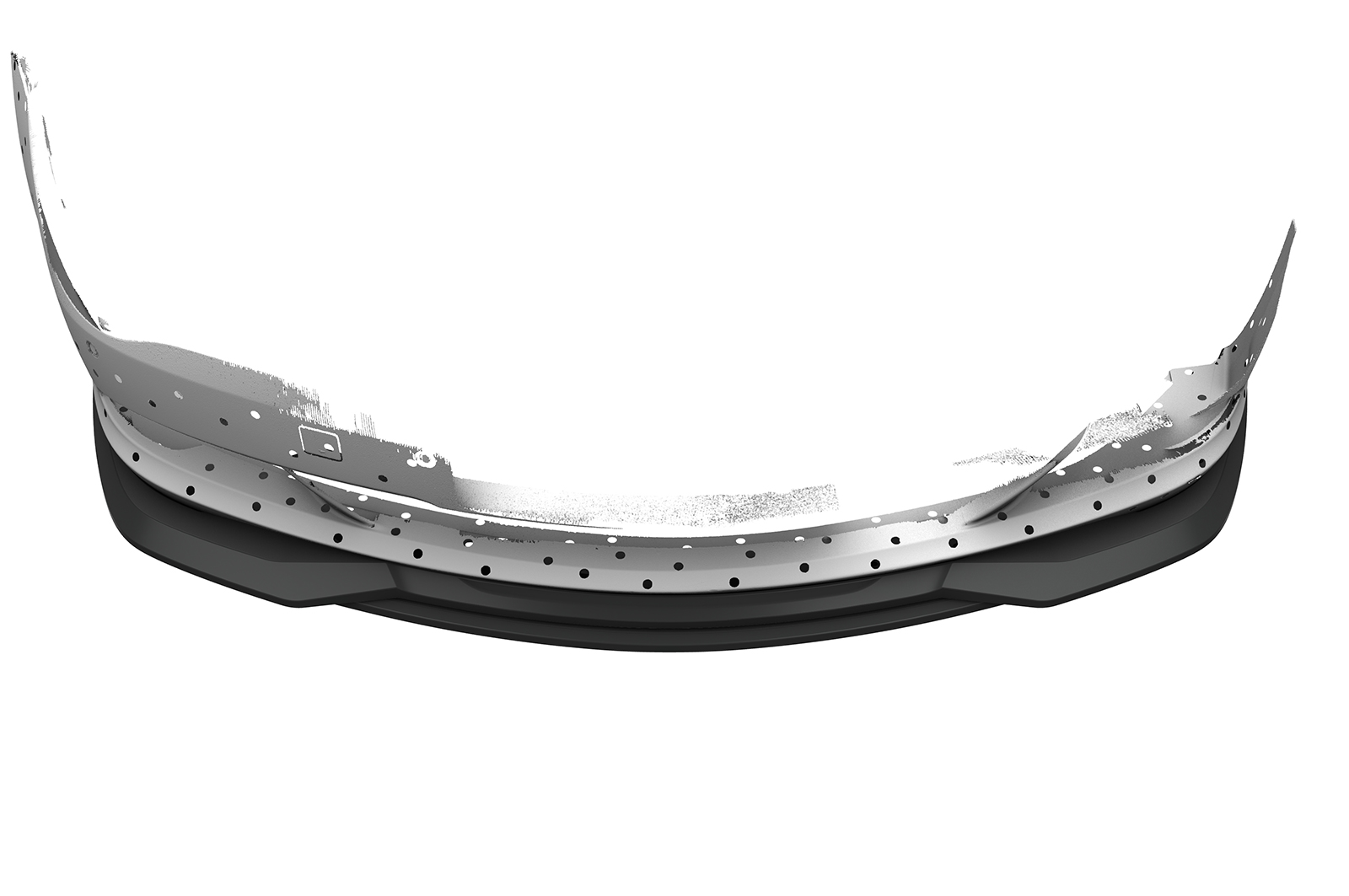 Lame de parechoc avant pour BMW Série 6 E63 / E64 toutes carrosseries (facelift) (2007-2010) - Fabriqué en ABS (6 finitions au choix)