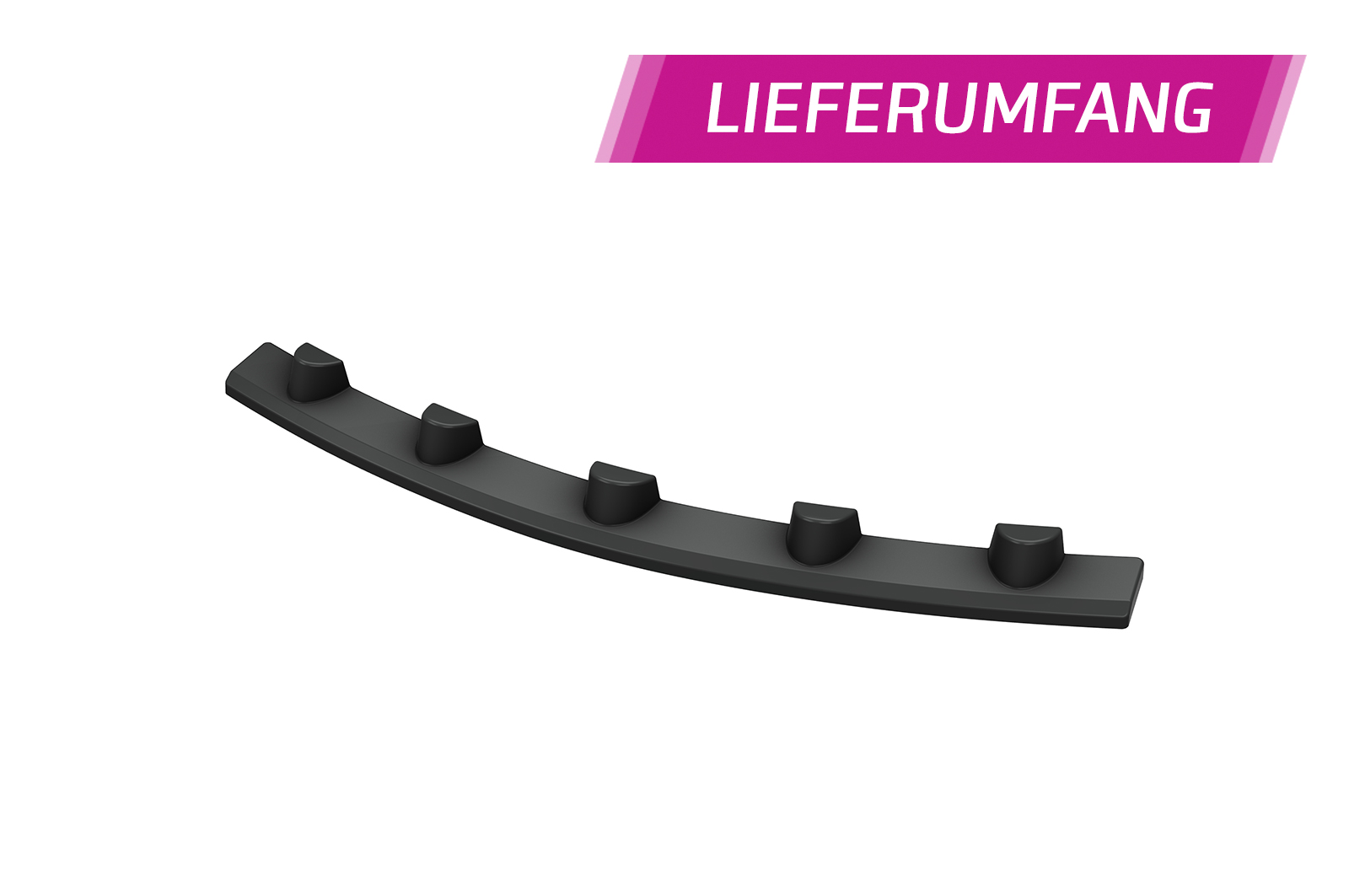 Lame de parechoc avant pour BMW Série 6 E63 / E64 toutes carrosseries (facelift) (2007-2010) - Fabriqué en ABS (6 finitions au choix)
