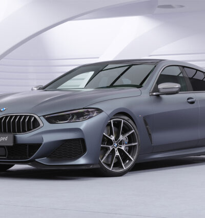 Lame de parechoc avant pour BMW Série 8 G16 Grand coupé avec Pack M / et M850i (depuis 2019) - Fabriqué en ABS (6 finitions au choix)