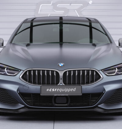 Lame de parechoc avant pour BMW Série 8 G16 Grand coupé avec Pack M / et M850i (depuis 2019) - Fabriqué en ABS (6 finitions au choix)