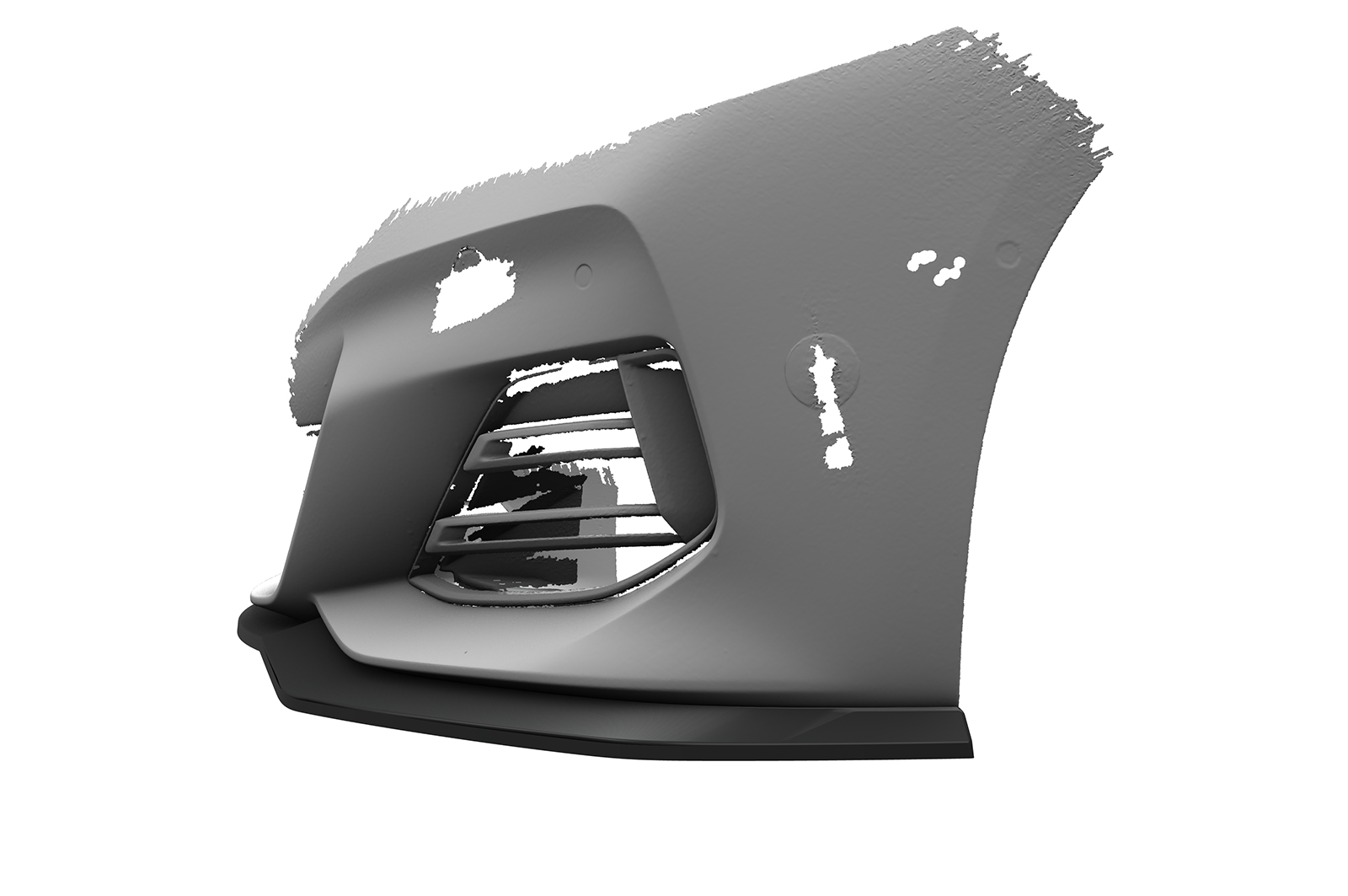 Lame de parechoc avant pour BMW Série 8 G16 Grand coupé avec Pack M / et M850i (depuis 2019) - Fabriqué en ABS (6 finitions au choix)