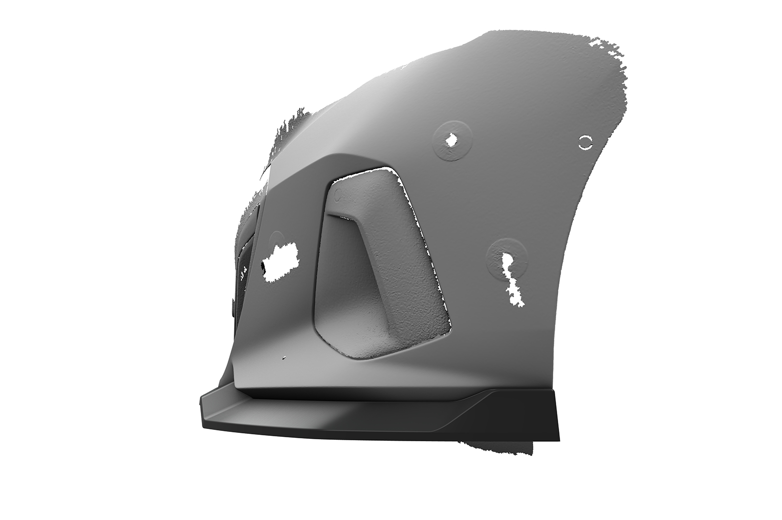 Lame de parechoc avant pour BMW Série 5 G60 / i5 G60 M Sportpaket et M60 (depuis 10/2023) - Fabriqué en ABS (6 finitions au choix)