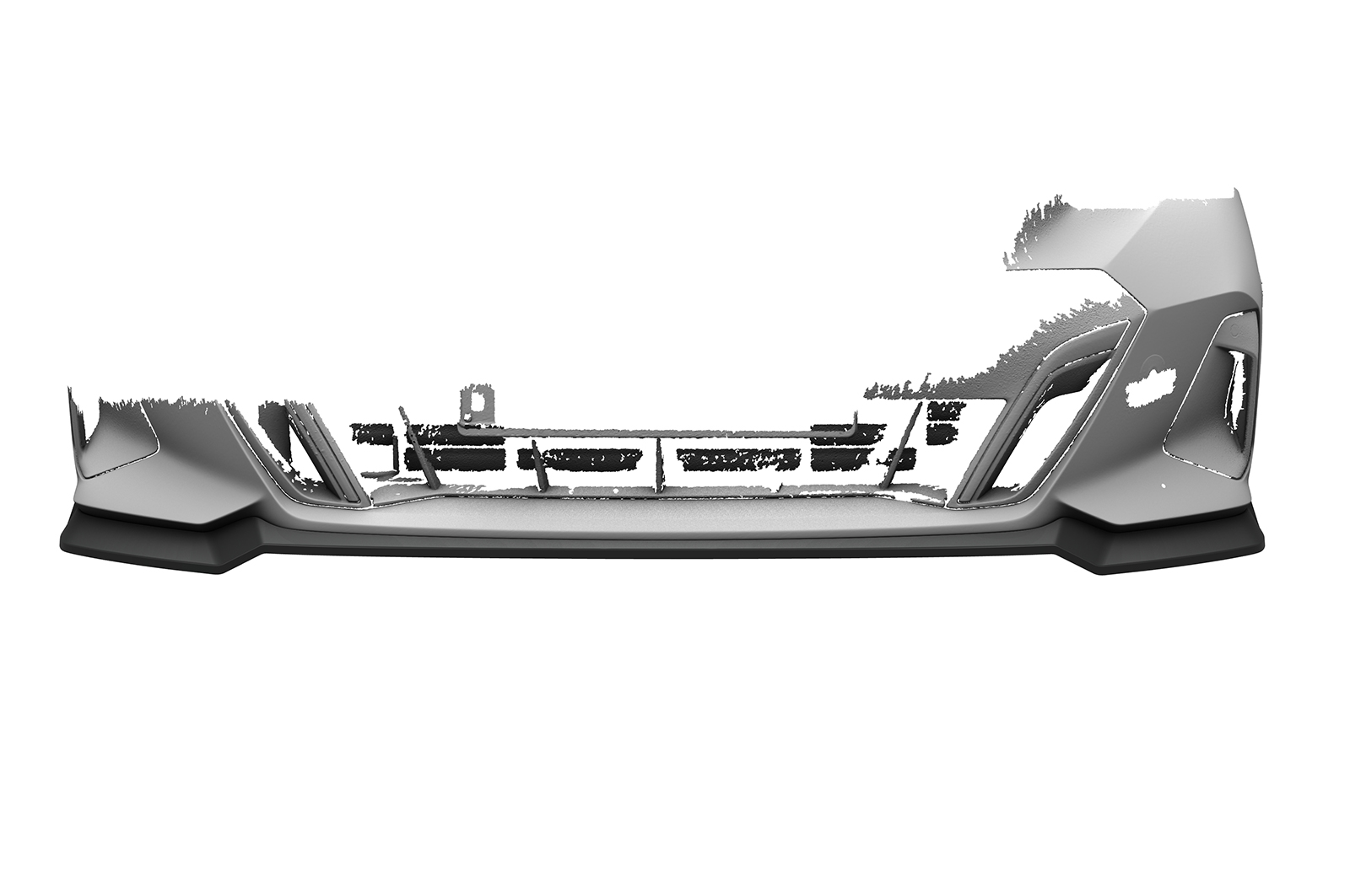 Lame de parechoc avant pour BMW Série 5 G60 / i5 G60 M Sportpaket et M60 (depuis 10/2023) - Fabriqué en ABS (6 finitions au choix)