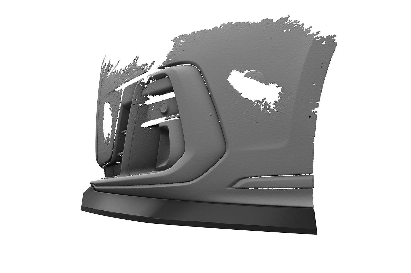 Lame de parechoc avant pour Audi A8 D5 (Typ 4N / F8) facelift (depuis 2021) - Fabriqué en ABS (6 finitions au choix)
