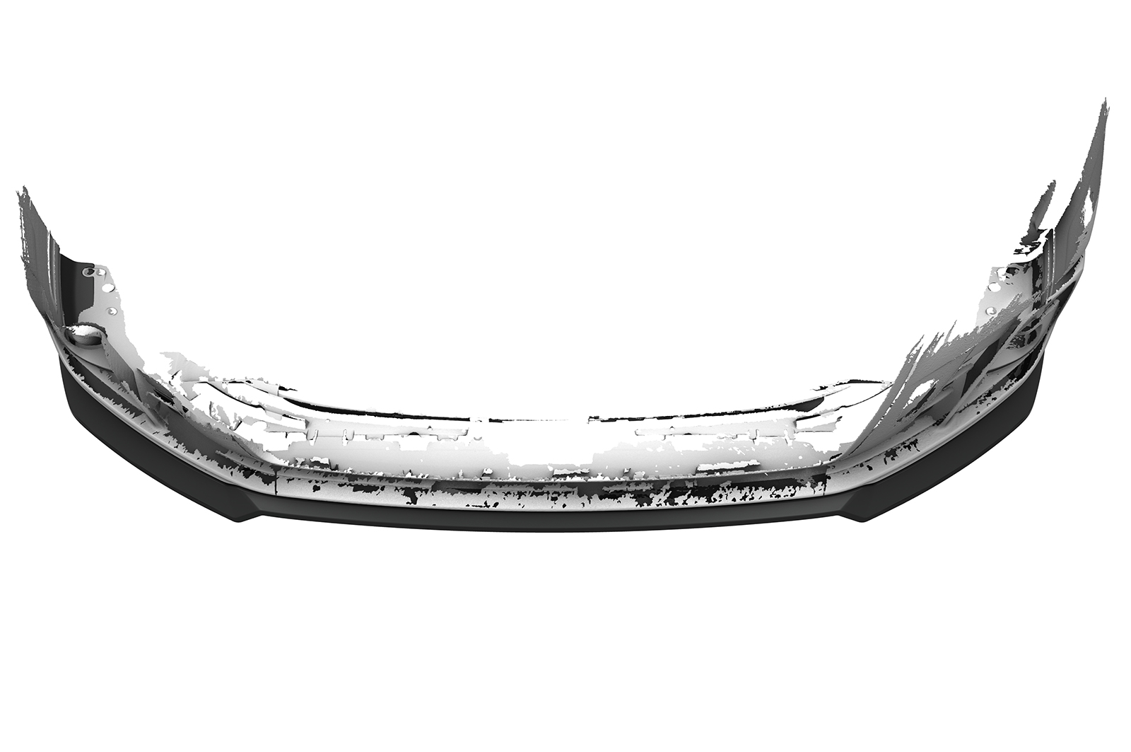 Lame de parechoc avant pour Audi A8 D5 (Typ 4N / F8) facelift (depuis 2021) - Fabriqué en ABS (6 finitions au choix)