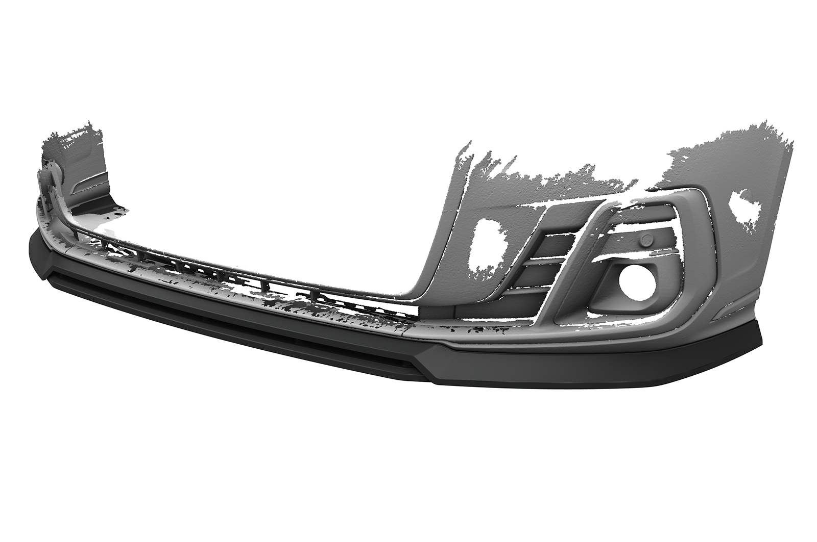 Lame de parechoc avant pour Audi A8 D5 (Typ 4N / F8) facelift (depuis 2021) - Fabriqué en ABS (6 finitions au choix)