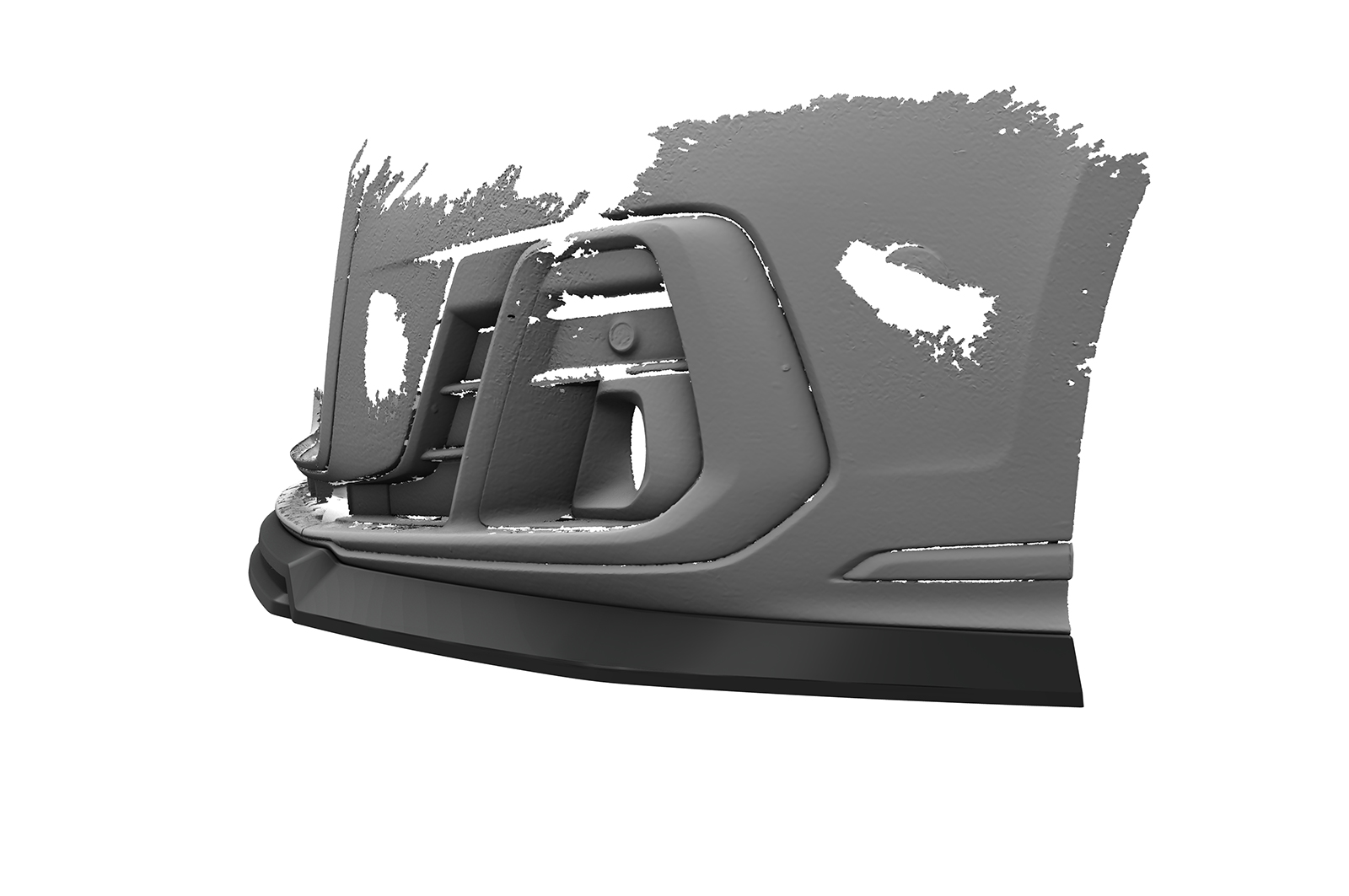 Lame de parechoc avant pour Audi A8 D5 (Typ 4N / F8) facelift (depuis 2021) - Fabriqué en ABS (6 finitions au choix)