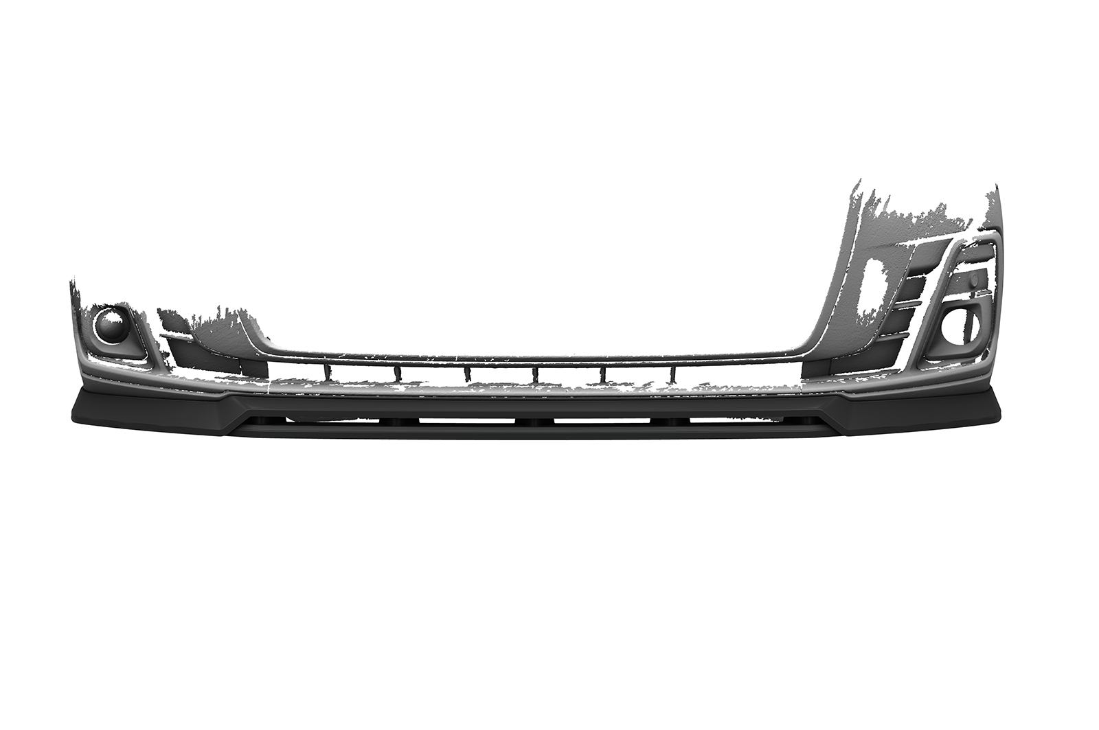 Lame de parechoc avant pour Audi A8 D5 (Typ 4N / F8) facelift (depuis 2021) - Fabriqué en ABS (6 finitions au choix)
