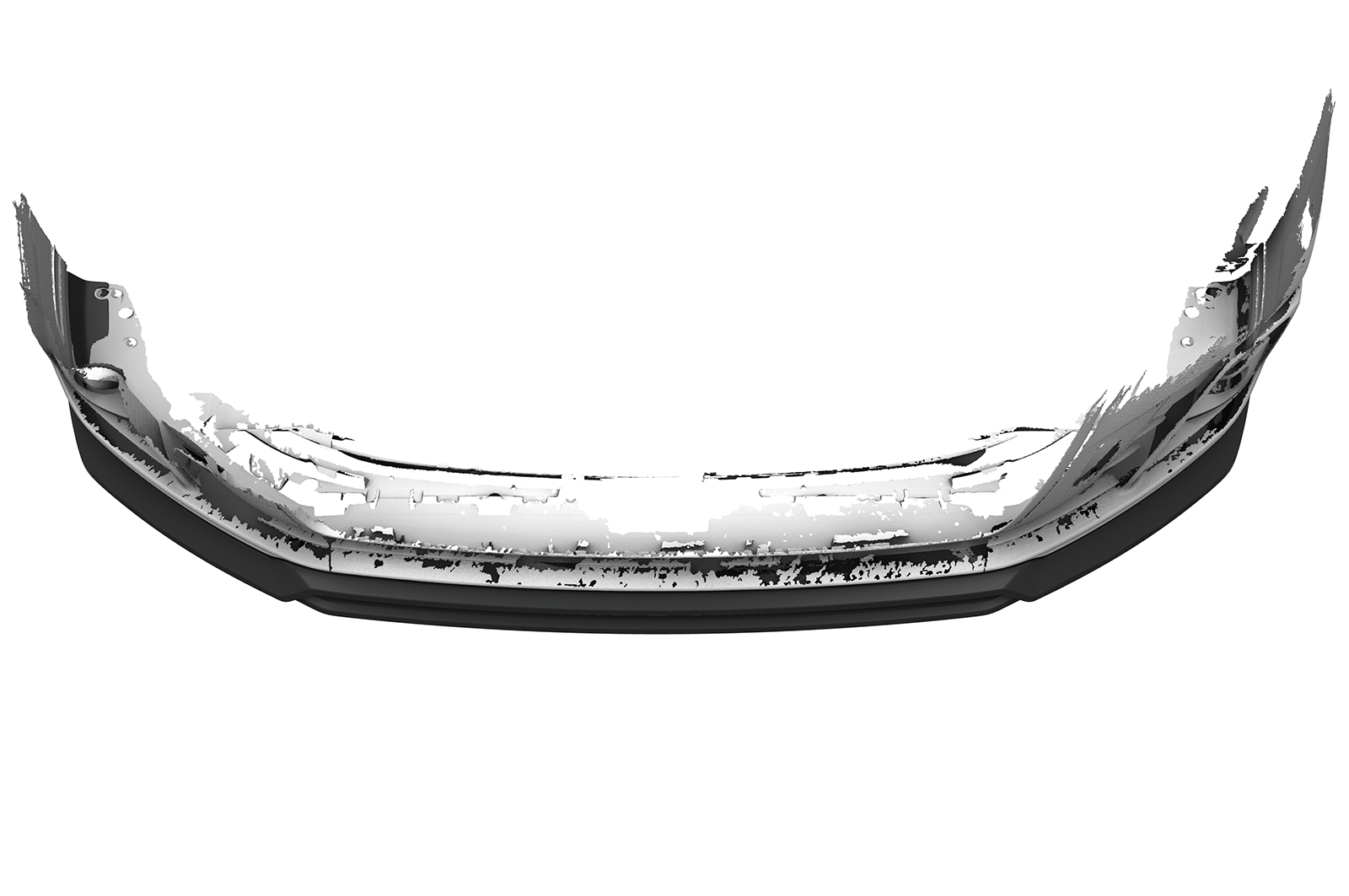 Lame de parechoc avant pour Audi A8 D5 (Typ 4N / F8) facelift (depuis 2021) - Fabriqué en ABS (6 finitions au choix)