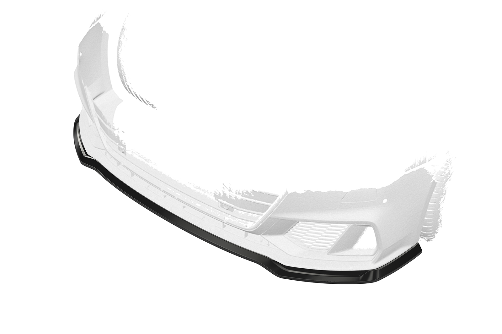 Lame de parechoc avant pour Audi A7 C8 (Typ 4K / F2) / S7 C8 (Typ 4K / F2) S-Line et S7 (2018-2024) - Fabriqué en ABS (6 finitions au choix)