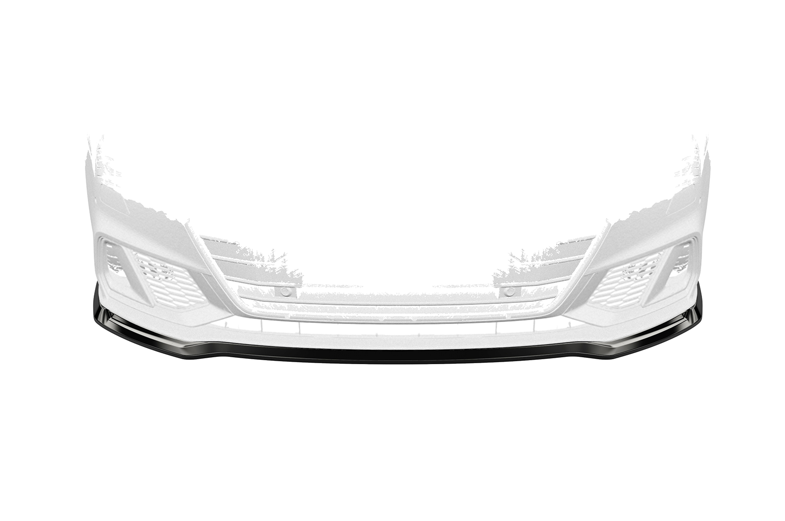 Lame de parechoc avant pour Audi A7 C8 (Typ 4K / F2) / S7 C8 (Typ 4K / F2) S-Line et S7 (2018-2024) - Fabriqué en ABS (6 finitions au choix)