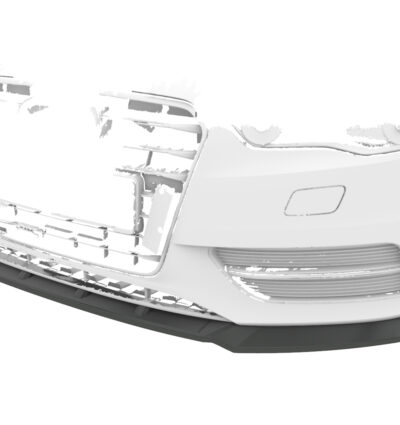 Lame de parechoc avant pour Audi A3 8V sauf cabriolet et berline (2012-2016) - Fabriqué en ABS (6 finitions au choix)