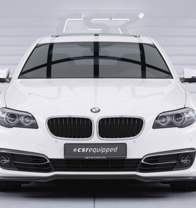 Lame de parechoc avant pour BMW Série 5 F10 / F11 berline / break (facelift) (2013-2017) - Fabriqué en ABS (6 finitions au choix)