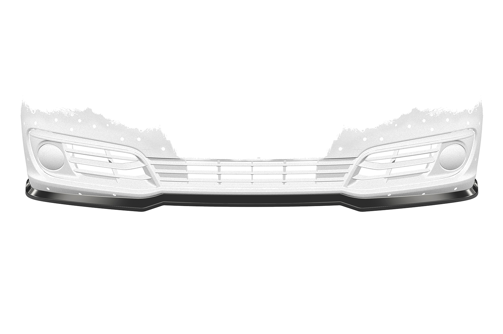 Lame de parechoc avant pour BMW Série 5 F10 / F11 berline / break (facelift) (2013-2017) - Fabriqué en ABS (6 finitions au choix)
