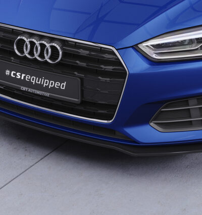 Lame de parechoc avant pour Audi A5 (F5) finition de base (coupé et cabriolet) (2016-2019) - Fabriqué en ABS (6 finitions au choix)