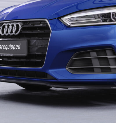 Lame de parechoc avant pour Audi A5 (F5) finition de base (coupé et cabriolet) (2016-2019) - Fabriqué en ABS (6 finitions au choix)