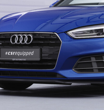 Lame de parechoc avant pour Audi A5 (F5) finition de base (coupé et cabriolet) (2016-2019) - Fabriqué en ABS (6 finitions au choix)