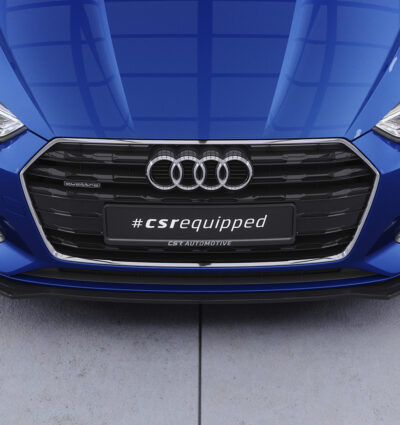 Lame de parechoc avant pour Audi A5 (F5) finition de base (coupé et cabriolet) (2016-2019) - Fabriqué en ABS (6 finitions au choix)