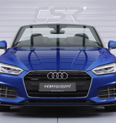 Lame de parechoc avant pour Audi A5 (F5) finition de base (coupé et cabriolet) (2016-2019) - Fabriqué en ABS (6 finitions au choix)