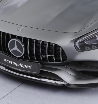 Lame de parechoc avant pour Mercedes-Benz AMG GT (190) toutes carrosseries (03/2017-12/2021) - Fabriqué en ABS (6 finitions au choix)