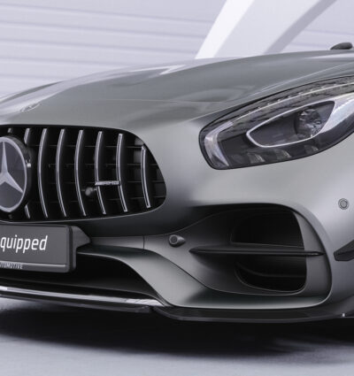 Lame de parechoc avant pour Mercedes-Benz AMG GT (190) toutes carrosseries (03/2017-12/2021) - Fabriqué en ABS (6 finitions au choix)