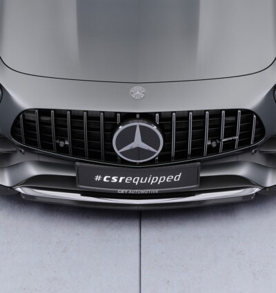 Lame de parechoc avant pour Mercedes-Benz AMG GT (190) toutes carrosseries (03/2017-12/2021) - Fabriqué en ABS (6 finitions au choix)